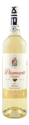 Caja De 12 Vino Blanco Diamante Malvasia - Viura 375 Ml