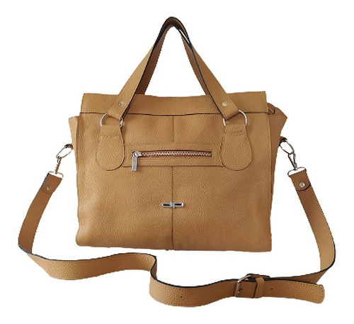 Bolso De Cuero Vacuno De Piel Fabricamos Modelo Carla Color Suela
