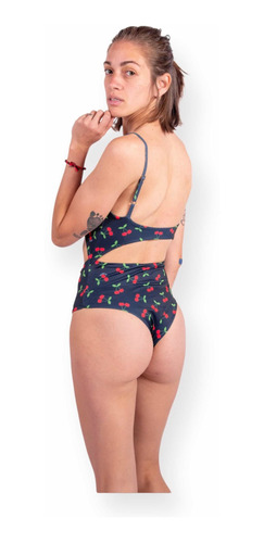 Imagen 4 de 7 de Malla Entera Miami Mujer Cherry Uv Upf50+