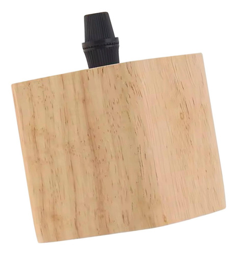 Soporte De Lámpara Led De Madera Del 6,2 Cm X 6,5 Cm