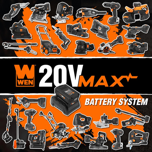 Wen 20v Max Mini Circular Sierra Circular Con Batería Y Carg