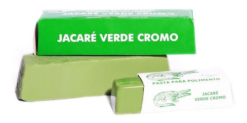 Pasta Verde Polimento E Afiação 400g Original Jacaré Ourives