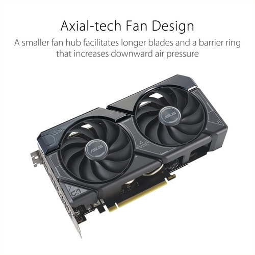 Tarjeta Gráfica Asus Dual Geforce Rtx 4060 Ti Oc 8 Gb Gddr6