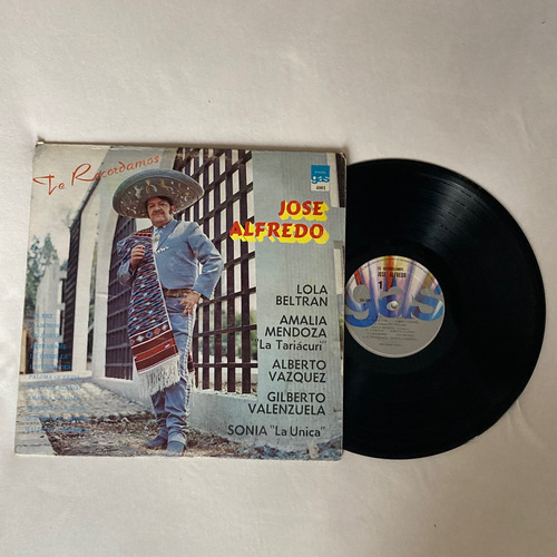 Varios/ Te Recordamos José Alfredo Jiménez Lp Vinilo 1974 Mx Estándar (Usado)
