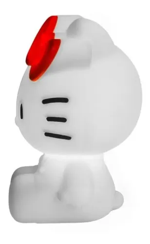 Luminária Infantil Usare Hello Kitty Licenciada Sanrio Cor Branco