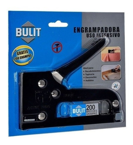 Imagen 1 de 2 de Engrampadora Bulit - Uso Intensivo Tapiceria Hobbies