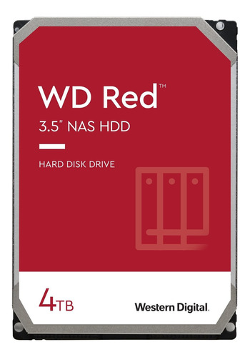 Disco Servidor Western Digital Hdd 4tb Sata 3 Red 256mb (ds)