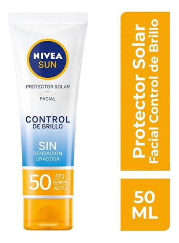 Nivea Protector Solar Control Brillo Fps 50+ 50 Ml