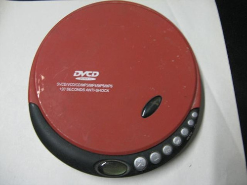 Psicodelia: Discman Chino Rojo Funciona O Repuestos Dly