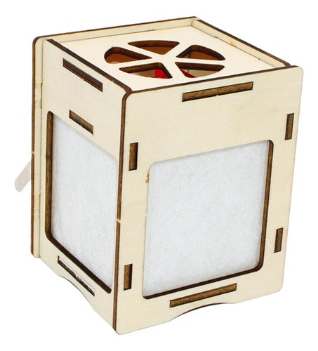 Purificador De Aire De Madera, Experimento Científico,