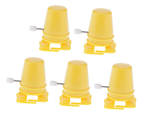 2 Juguete Para Caminar De 5 Uds., Juguete De Cuerda Amarillo