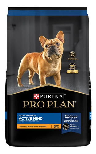 Pack Proplan Active Mind 7+ Raza Pequeña 7.5kg +4 Pouches