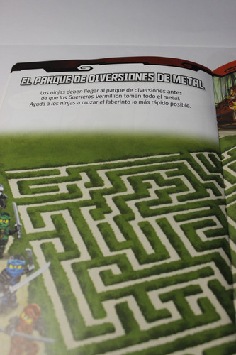 Mision Ninja Lego Ninjago Panini Books Libro Interactivo (Usado)