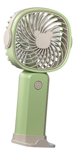 4 Ventilador De Mano Recargable De 3 Velocidades Ventilador
