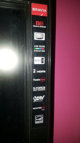 Tv Sony Lcd De 46pulgadas Pantalla Plana