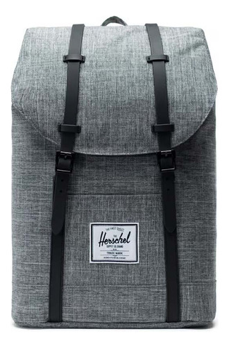 Mochila Herschel Retreat Raven Crosshatch 2 Unisex