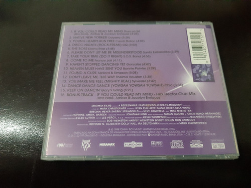 Cd 54 The Best - Music From Miramax Motion Picture - Ed Esp (Usado)