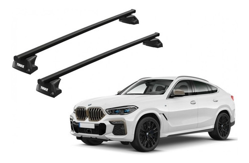 Barras Thule Bmw X6 15-19 Ra / Squarebar Evo