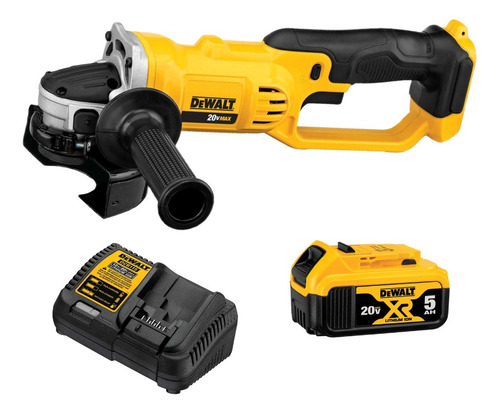 Esmeril Dewalt 4 1/2  Dcg412 +  Batería 5ah + Cargador 