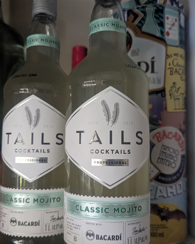 Bacardi Tails Mojito Clasico Importada Reino Unido