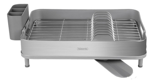 Escurridor De Acero 10 Platos Tramontina