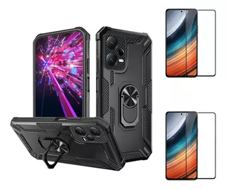 Case Bumper Para Xiaomi Redmi Note 12 Pro + 2 Micas Pantalla