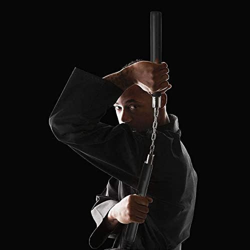 Nunchucks, Entrenamiento Seguro Goma Sólida Con Cadena