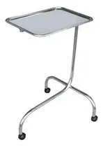Comprar Mesa Mayo Instrumental  Inox Regulagem Altura Com Bandeja Nc