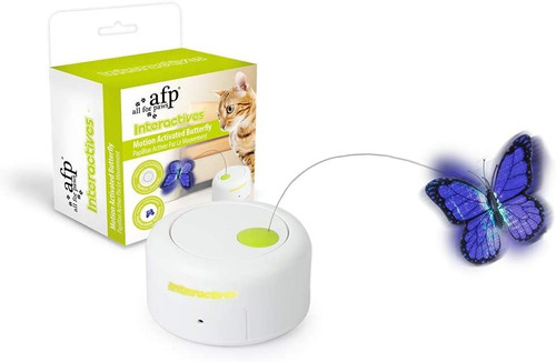 Jueguete Interactivo Mariposa Con Sensor Gatos All For Paws