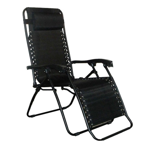 Cadeira Sevilha Reclinável Preto Mor               