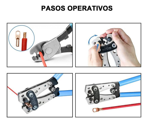 Ferramenta Crimpagem De Cabo De Bateria, Guias De Crimpagem