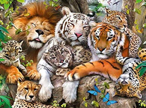 Ravensburger Rompecabezas De 200 Piezas Para Niños Big Cat