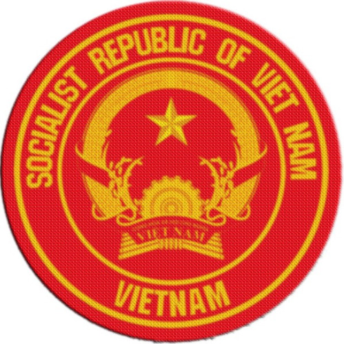 Parche Escudo Circular Vietnam M02