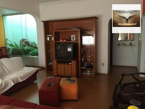 Imagem 3 de 10 de Casa De 240 M ² Com 03 Dormitórios ( 1 Suíte ) 04 Vagas De Garagem Residencial À Venda, Vila Palmares, Santo André. - Ca0079