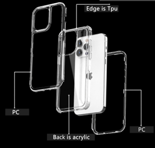 -para Capa Infinix Note 40 Pro Funda Transparente + 2 Mica.