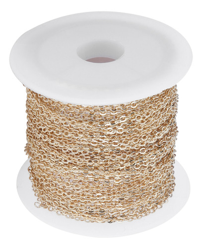 Accesorios De Joyería Diy Carrete De Cadena Plana O