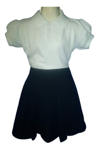 Chemi Escolar De Niñas Princesa Talla 2,,4