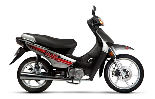 Imagen 2 de 15 de Motomel Blitz 110 V8 Full Aleación Alarma