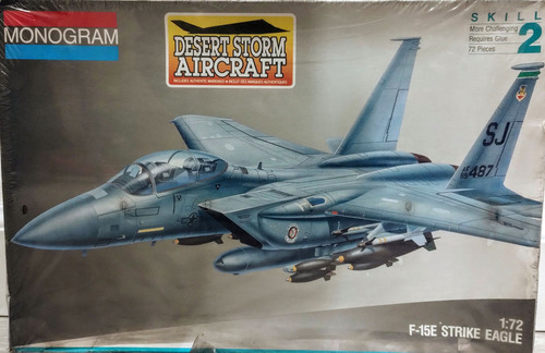 F-15 E Strike Eagle Maqueta Avion P/armar Monogram 1/72