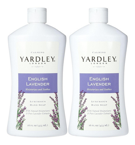 Jabon Liquido De Manos Yardley London, Lavanda Inglesa, 16