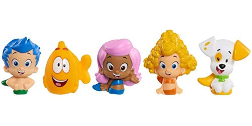 Juego De Juguetes De Baño Bubble Guppies De 5 Piezas, Incluy