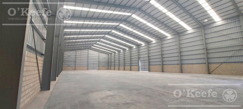 Galpón A Estrenar En Alquiler De 2.100 M2 En Parque Industrial Pibera