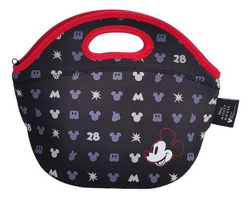 Lonchera Escolar Infantil Neopreno Mickey Disney