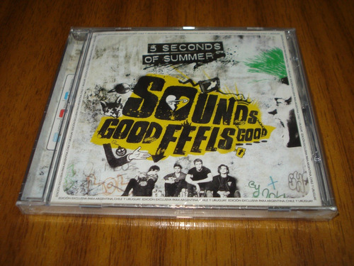 Cd 5 Seconds Of Summer / Sounds Good Feels..(nuevo Y Sellado