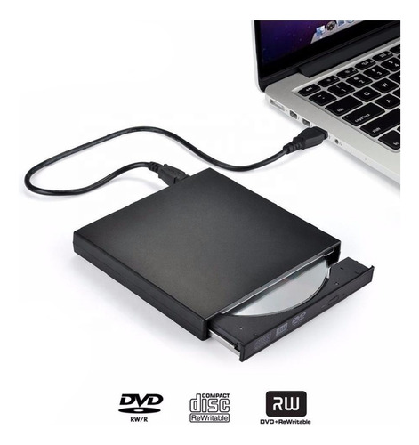 Grabador Externo Dvd/cd Lector Usb 2.0