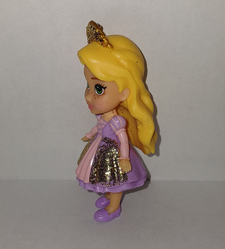 Muñeca Rapunzel Enredados Mini Princess Toddler 9 Cm (Usado)