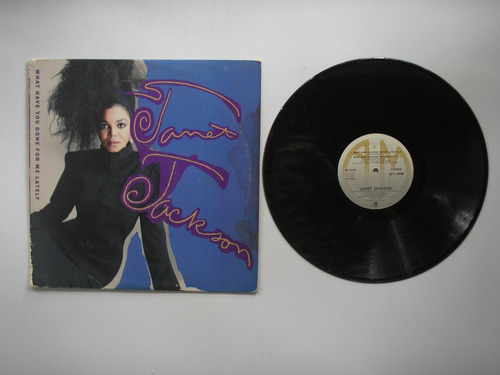 Lp Vinilo Janet Jackson What Have You Done For Prin Usa 1986