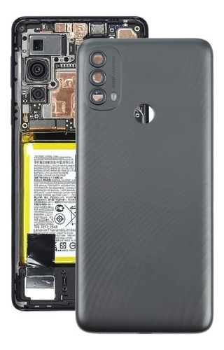 Tapa Trasera Compatible Con Motorola Moto E40 Ajus Perfecto