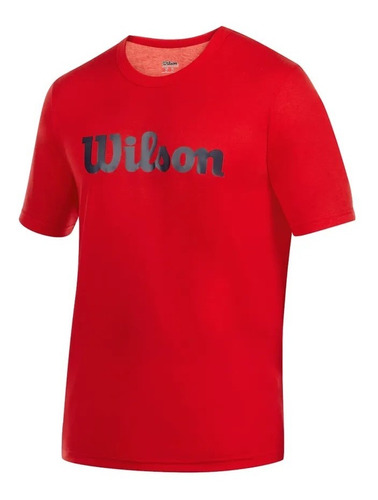 Playera Wilson Roja Hombre Entrenamiento Original