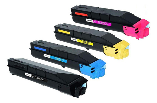 4 Toners Compatible Tk-8307 Taskalfa 3050ci 3051ci 3550ci 35